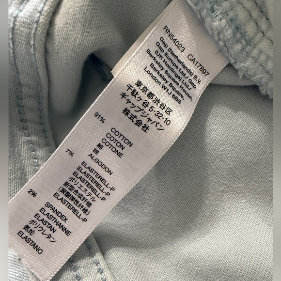 Gap Light Blue Legging Skimmer Jeans Size 6 - Picture 10 of 11